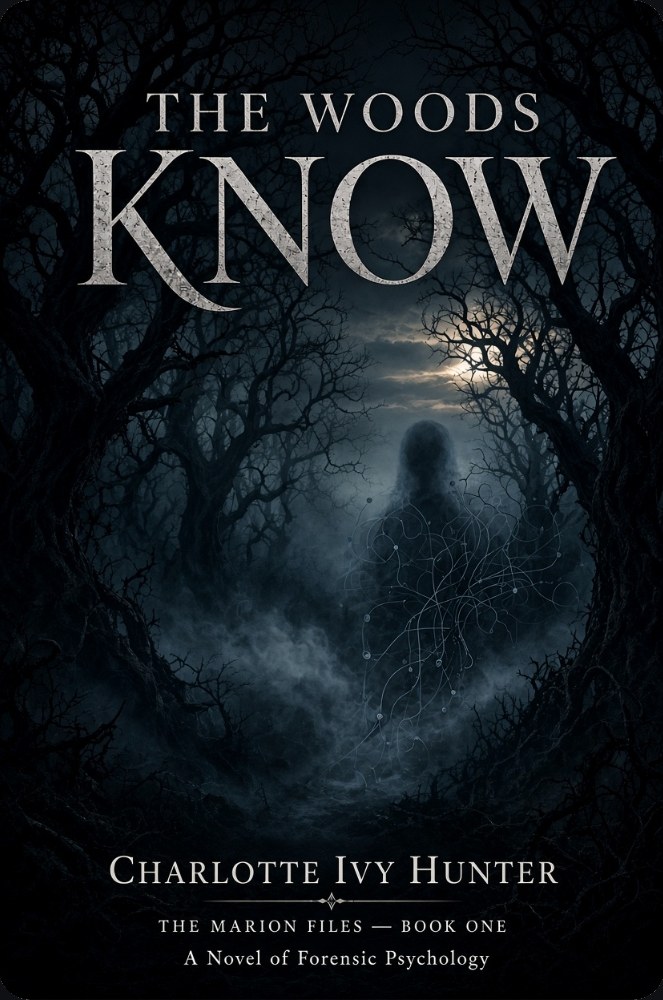 Cover of The Woods Know by Charlotte Ivy Hunter, The Marion Files Book One